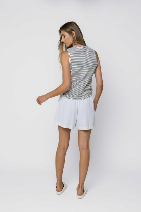 Steph-Easy Pull On Short